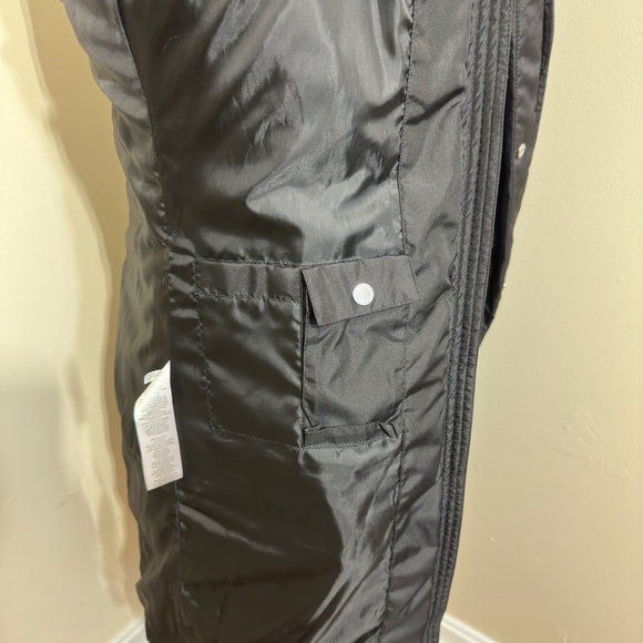 Calvin Klein || Woman’s long Jacket with fur hoodie size small - Picture 13 of 16